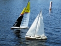 Sailing R/C boats @ Lake Wilson