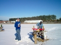 Flying in the snow @ WRCMA Club Field