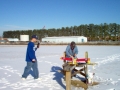 Flying in the snow @ WRCMA Club Field